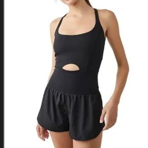 FP Movement Righteous Runsie in Black size XS